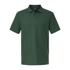 Koszulka Polo Dla Dorosłych Unisex Hammer Piqué. Czerwone koszulki polo męskie GILDAN, xl, bez wzorów, sportowe, bez kołnierzyka, bez ramiączek. Za 103.99 zł.