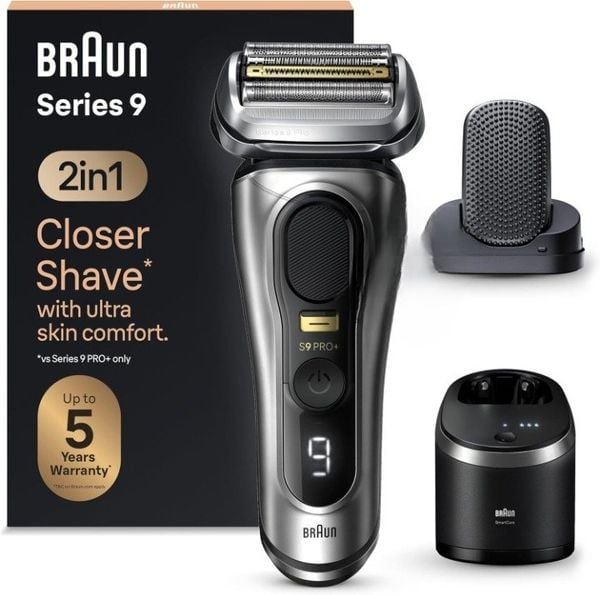 Golarka Braun Series 9 Pro+ elektryczna golarka męska z akcesoriami. Golarki męskie BRAUN. Za 1,559.00 zł.