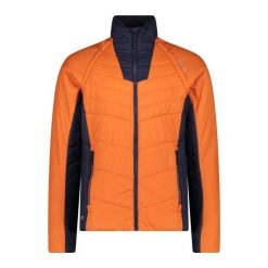 Kurtka puchowa z odpinanymi rękawami CMP. Brązowe kurtki softshell męskie CMP, m, bez wzorów, z puchu, bez kaptura. Za 425.00 zł.