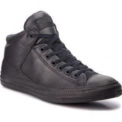 Trampki CONVERSE - Ctas High Street Hi 161473C Black/Black/Black. Czarne trampki męskie Converse, z gumy, street. W wyprzedaży za 279.00 zł.