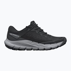 Buty do biegania męskie Merrell Nova 4. Czarne buty do biegania męskie Merrell, bez wzorów, bez zapięcia, do biegania. Za 499.99 zł.