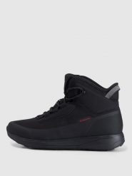 4F Buty zimowe śniegowce DCX z ociepliną Primaloft męskie - czarne 40. Czarne buty zimowe męskie 4f, na zimę, bez wzorów, z nylonu, przed kolano, bez obcasa, bez zapięcia. Za 299.99 zł.