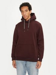 Brave Soul Bluza MSS-628SCHIZOIDI Bordowy Regular Fit. Czerwone bluzy nierozpinane męskie Brave Soul, m, bez wzorów, z syntetyku, bez ramiączek, bez kaptura. Za 129.99 zł.