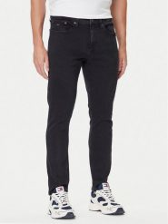 Tommy Jeans Jeansy Austin DM0DM21232 Czarny Slim Fit. Czarne jeansy męskie Tommy Jeans, bez wzorów, z bawełny. Za 339.99 zł.