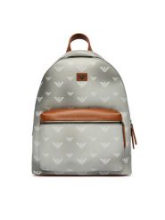 Emporio Armani Plecak EM005666 AF23972 M8334 Szary. Szare plecaki męskie Emporio Armani, bez wzorów, ze skóry. Za 1,799.00 zł.