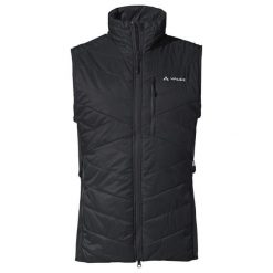 Kurtka puchowa bez rękawów VAUDE Sesvenna IV. Czarne kurtki narciarskie i snowboardowe męskie Vaude, na zimę, m, bez wzorów, z puchu, bez kaptura, narciarskie, primaloft. Za 466.25 zł.