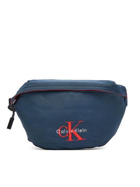 Calvin Klein Nerka Bold Waistbag LV04D3116G Granatowy. Niebieskie saszetki męskie Calvin Klein, bez wzorów, z materiału. Za 159.99 zł.