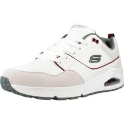 Buty do biegania Mężczyzna Skechers Uno Retro One szary. Białe buty do biegania męskie Skechers, bez wzorów, z materiału, bez zapięcia, do biegania. Za 368.99 zł.