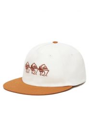 Quiksilver Czapka z daszkiem EQYHA03412 Biały. Białe czapki męskie Quiksilver, bez wzorów, z bawełny. Za 79.99 zł.
