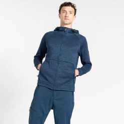 Męski polar - Bluza z kapturem Active Fleece. Niebieskie bluzy z kapturem męskie Dare 2B, m, bez wzorów, z polaru, z kapturem. Za 119.99 zł.