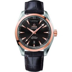 ZEGAREK OMEGA SEAMASTER 231.23.42.22.06.001. Brązowe zegarki męskie Omega, z koronki. Za 38,300.00 zł.