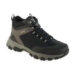 Buty trekkingowe męskie Skechers Selmen. Czarne buty trekkingowe męskie Skechers, na wiosnę, bez wzorów, z gumy, bez zapięcia. Za 489.99 zł.