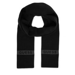 Szalik Guess. Czarne szaliki męskie Guess, z aplikacjami. Za 239.99 zł.
