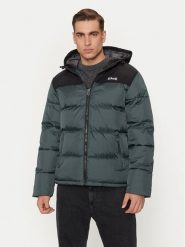 SCHOTT N.Y.C. Kurtka zimowa UTAH2 Zielony Regular Fit. Zielone kurtki męskie SCHOTT N.Y.C., na zimę, m, bez wzorów, z syntetyku, bez ramiączek, bez kaptura. Za 759.99 zł.
