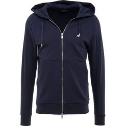 J.LINDEBERG THROW ZIP HOOD RING LOOP Bluza rozpinana navy. Niebieskie bluzy rozpinane męskie J.LINDEBERG, z bawełny. Za 539.00 zł.