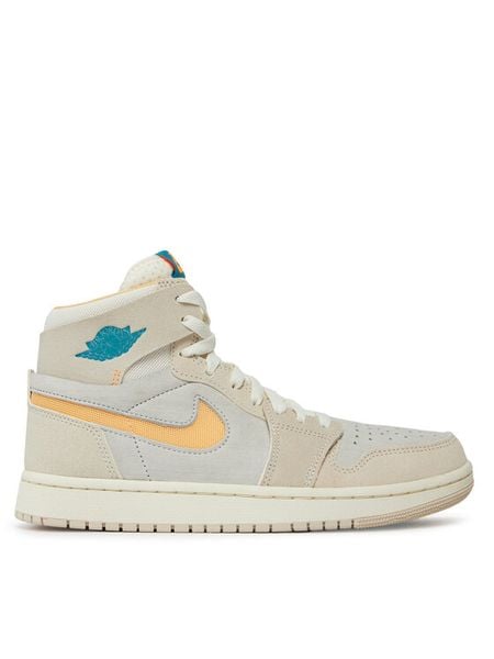 Nike Sneakersy Air Jordan 1 Zm Air Cmft 2 DV1307 180 Beżowy. Brązowe buty sportowe na co dzień męskie Nike, m, bez wzorów, z nubiku, bez ramiączek, bez kaptura. Za 599.99 zł.
