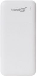POWERBANK 10000 MAH PB67 WHITE. Białe powerbanki Standart. Za 45.72 zł.