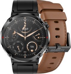 Smartwatch Gravity Zegarek męski SMARTWATCH GT21-4 BK/RD/BK. Zegarki męskie Gravity. Za 232.90 zł.