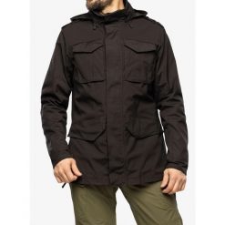 Kurtka bushcraft męska Helikon-Tex Covert M-65 Jacket. Czarne kurtki męskie Helikon-Tex, m, bez wzorów, sportowe, bez ramiączek, bez kaptura. Za 576.99 zł.