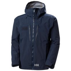 Kurtka narciarska Helly Hansen Acer 3L Shell. Niebieskie kurtki narciarskie i snowboardowe męskie Helly Hansen, na zimę, l, bez wzorów, bez kaptura, narciarskie. Za 2,423.00 zł.