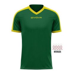 T-shirt Givova Revolution Sport 3XL Zielony Żółty - Oddychająca Bawełna. Zielone t-shirty sportowe męskie Givova, xl, bez wzorów, z bawełny, sportowe, bez ramiączek. Za 52.75 zł.
