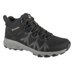 Buty trekkingowe męskie, Peakfreak II Mid Outdry. Czarne buty trekkingowe męskie Columbia, bez wzorów, z gumy, bez zapięcia, wspinaczkowe. Za 449.99 zł.
