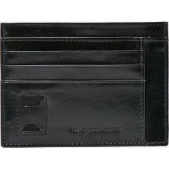 VIP COLLECTION - Portfel skórzany London. Czarne portfele męskie VIP COLLECTION, bez wzorów, z materiału. W wyprzedaży za 7.90 zł.