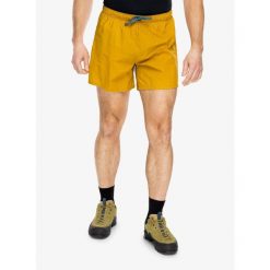 Spodenki turystyczne męskie Black Diamond Flatiron Shorts. Żółte szorty sportowe męskie Black Diamond, bez wzorów, sportowe. Za 156.99 zł.