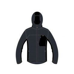 Bluza męska turystyczna CMP 34G1527. Szare bluzy nierozpinane męskie CMP, l, bez wzorów, bez ramiączek, bez kaptura. Za 369.99 zł.