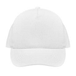 Czapka baseballowa 5-panelowa Sol's Seoul. Białe czapki męskie SOL'S, bez wzorów. Za 30.00 zł.