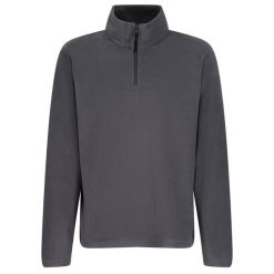 Regatta Męski Polar Z Suwakiem Micro. Szare bluzy z polaru męskie Regatta, m, bez wzorów, z polaru, sportowe, bez ramiączek, bez kaptura. Za 67.99 zł.