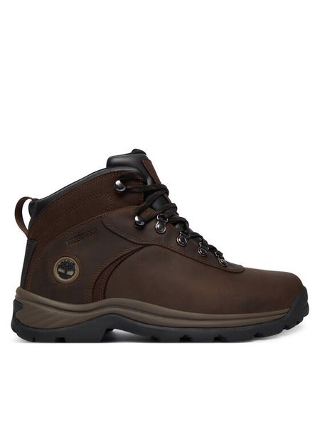 Timberland Trapery Flume Mid Wp TB1181282421 Brązowy. Brązowe buty zimowe męskie Timberland, bez wzorów, ze skóry, bez obcasa, bez zapięcia. Za 549.99 zł.
