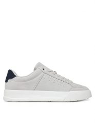 Tommy Hilfiger Sneakersy Th Court Summer Suede FM0FM05517 Szary. Szare buty sportowe na co dzień męskie Tommy Hilfiger, m, bez wzorów, ze skóry, bez ramiączek, bez kaptura. Za 289.99 zł.