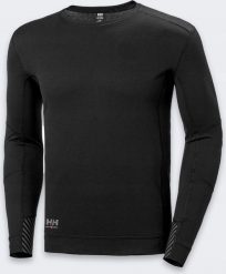 Helly Hansen Koszulka Termoaktywna Helly Hansen Lifa Black. Czarne bielizna termoaktywna męska Helly Hansen, m, bez wzorów, bez ramiączek. Za 199.00 zł.