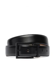 Calvin Klein Pasek Męski Square Buckle 32Mm Adj LV04D7026G Czarny. Czarne paski męskie Calvin Klein, bez wzorów, ze skóry. Za 219.99 zł.