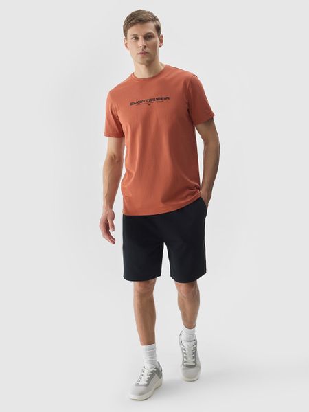 4F Spodenki dresowe męskie - czarne XXL. Czarne szorty męskie 4f, bez wzorów, z bawełny, sportowe. W wyprzedaży za 79.99 zł.