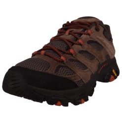 Buty trekkingowe męskie Merrell Trekkingowe Męskie Moab 3 Gtx Gore-tex. Brązowe buty trekkingowe męskie Merrell, bez wzorów, z gore-texu, sportowe, bez obcasa, bez zapięcia. Za 699.00 zł.