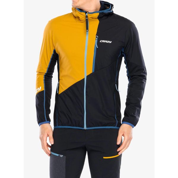 Kurtka hybrydowa męska Crazy Jacket Acceleration Light. Żółte kurtki męskie CRAZY, m, bez wzorów, sportowe, bez ramiączek, bez kaptura. Za 954.99 zł.