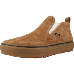 Tenisówki Vans Model Mid Slip Mte-1 Kolor Brązowy. Brązowe trampki męskie Vans, bez wzorów, ze skóry, bez zapięcia. Za 321.99 zł.