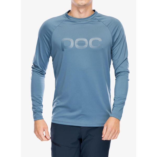 Bluza rowerowa męska POC Reform Enduro Jersey. Niebieskie bluzy nierozpinane męskie POC, m, bez wzorów, z jersey, bez ramiączek, bez kaptura. Za 272.99 zł.