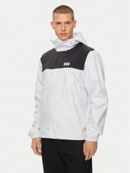 Helly Hansen Kurtka przeciwdeszczowa Vancouver Rain Jacket 53935 Biały Regular Fit. Białe kurtki outdoor męskie Helly Hansen, l, bez wzorów, z syntetyku, bez kaptura, outdoorowe. Za 379.99 zł.