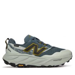 Buty do biegania New Balance. Niebieskie buty do biegania męskie New Balance, bez wzorów, z gore-texu, bez zapięcia, do biegania, gore-tex. Za 799.99 zł.