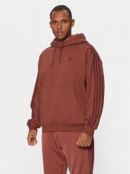 Adidas Bluza adicolor JP1072 Czerwony Loose Fit. Czerwone bluzy nierozpinane męskie ADIDAS, m, bez wzorów, z bawełny, bez ramiączek, bez kaptura. Za 209.99 zł.