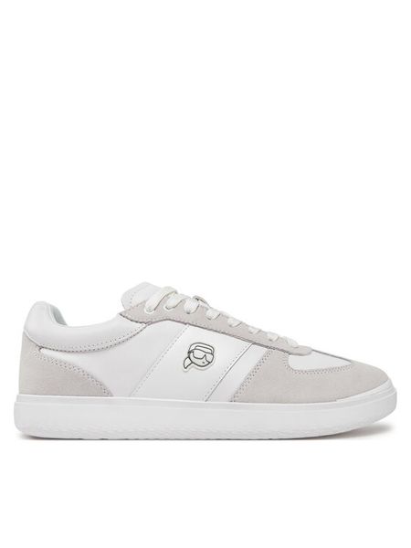 KARL LAGERFELD Sneakersy Atlas KL51831 Biały. Białe buty sportowe na co dzień męskie KARL LAGERFELD, m, bez wzorów, ze skóry, bez ramiączek, bez kaptura. Za 899.99 zł.
