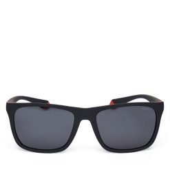 Okulary przeciwsłoneczne Polaroid. Niebieskie okulary przeciwsłoneczne męskie Polaroid, bez wzorów. Za 229.99 zł.