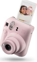 Aparat cyfrowy Fujifilm Fujifilm Momentinis fotoaparatas instax mini 12 BLOSSOM Rožinis+instax mini glossy (10pl)+originalus dėklas. Aparaty kompaktowe Fujifilm. Za 534.69 zł.