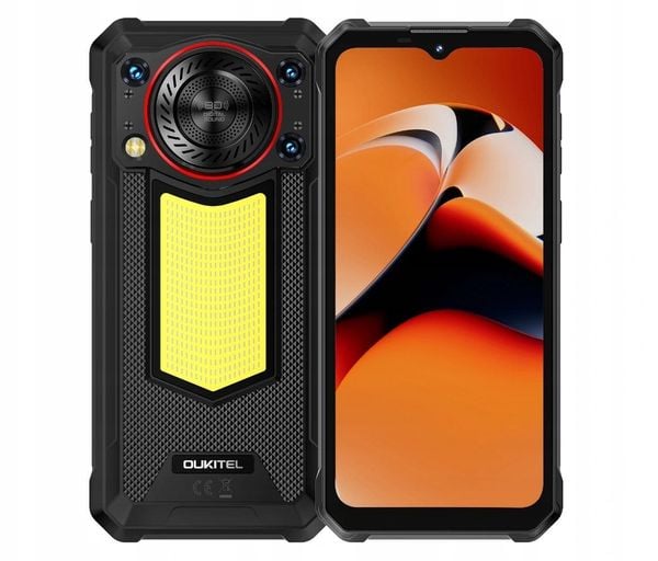 Smartphone Oukitel WP53 Pro 6,52" 8/256GB 11000mAh Black. Czarne smartfony Oukitel. Za 998.53 zł.