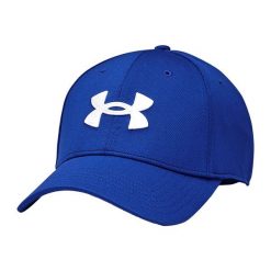 Czapka z daszkiem męska Under Armour Blitzing. Białe czapki męskie Under Armour, bez wzorów, sportowe. Za 107.21 zł.