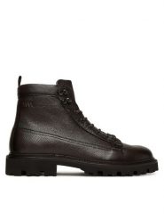 BOSS Trapery Julyo 50552581 Brązowy. Brązowe buty zimowe męskie Boss, bez wzorów, ze skóry, bez obcasa, bez zapięcia. Za 1,189.00 zł.