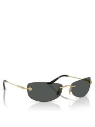 Versace Okulary przeciwsłoneczne 0VE2279 60 100287 Złoty. Żółte okulary przeciwsłoneczne męskie Versace, bez wzorów, z tworzywa sztucznego, metalowe. Za 999.99 zł.